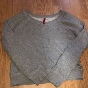 Comfy Grey crop sweater